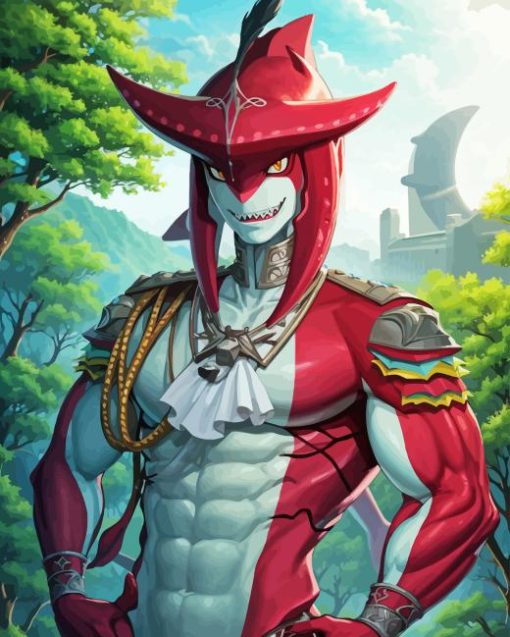 Sidon Zelda Character Diamond Paintings