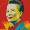 Simone De Beauvoir Diamond Paintings