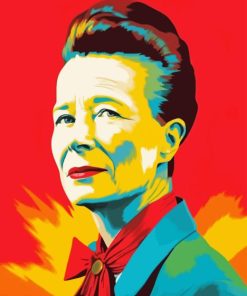 Simone De Beauvoir Diamond Paintings