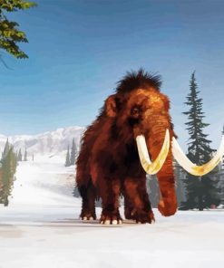 The Woolly Mammoth Diamond Paintings