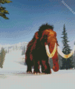 The Woolly Mammoth Diamond Paintings