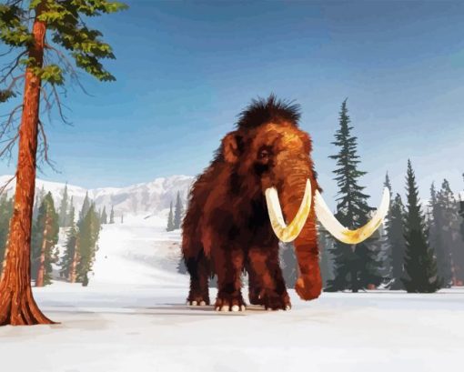 The Woolly Mammoth Diamond Paintings