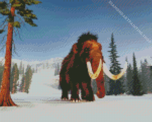 The Woolly Mammoth Diamond Paintings