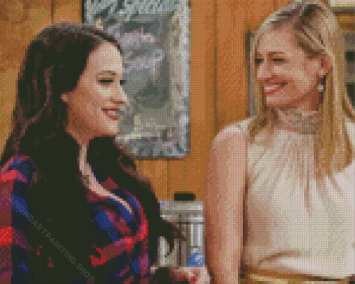 Two Broke Girls Diamond Paintings