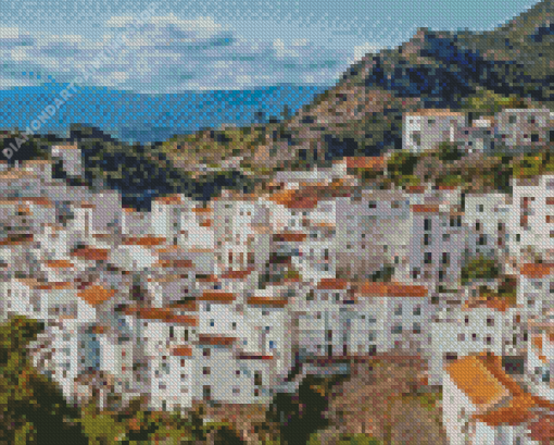 Village Of Casares Diamond Paintings