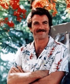 Young Tom Selleck Diamond Paintings