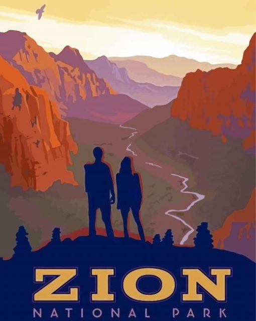 Zion National Park Diamond Paintings