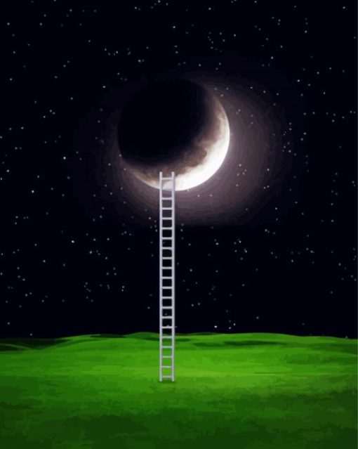 Stairway To Moon Diamond Paintings