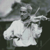 Old Violinist Man Diamond Paintings