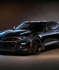 Black Camaro Diamond Paintings