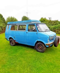 Blue Bedford Van Diamond Paintings