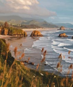 Cannon Beach Oregon Diamond Paintings