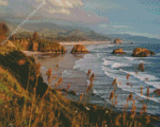 Cannon Beach Oregon Diamond Paintings