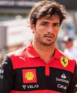 Carlos Sainz Jr Diamond Paintings