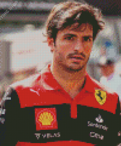 Carlos Sainz Jr Diamond Paintings