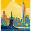 New York Poster Diamond Paintings