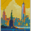 New York Poster Diamond Paintings