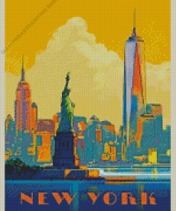 New York Poster Diamond Paintings