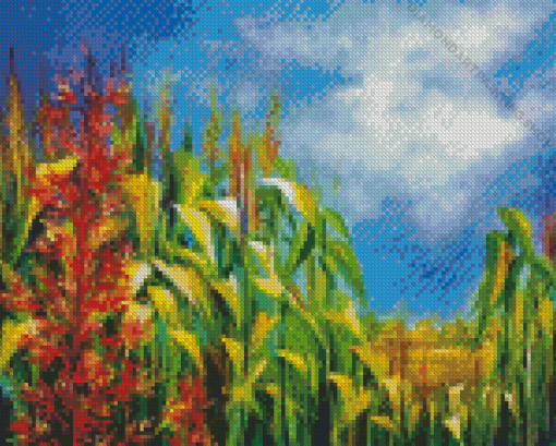 Corn Field Art Diamond Paintings