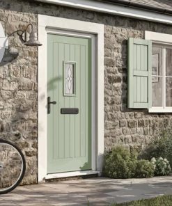 Cottage Green Door Diamond Paintings