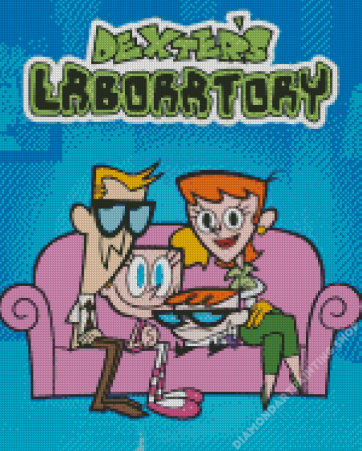 Dexters Laboratory Diamond Paintings