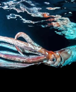 Giant Squid Diamond Paintings