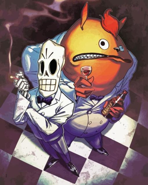 Grim Fandango Diamond Paintings