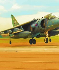 Harrier Military Aircraft Diamond Paintings