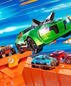 Hot Wheels Diamond Paintings