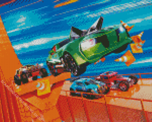 Hot Wheels Diamond Paintings