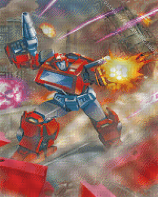 Ironhide Transformers Diamond Paintings