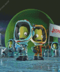 Kerbal Space Program Diamond Paintings