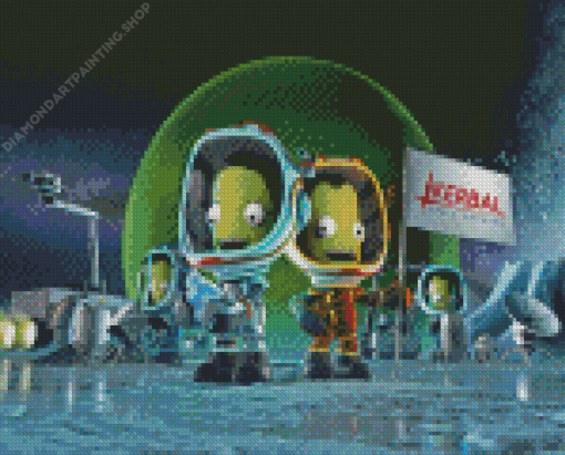 Kerbal Space Program Diamond Paintings