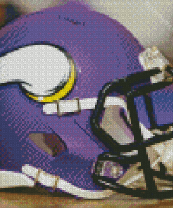 Minnesota Vikings Helmet Diamond Paintings