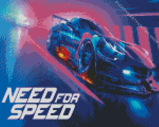 Need For Speed Games Diamond Paintings