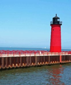 Milwaukee Lighthouse Diamond Paintings