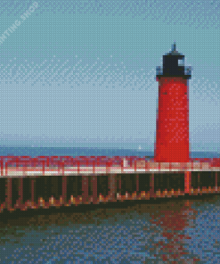 Milwaukee Lighthouse Diamond Paintings