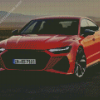 Red Audi RS7 Diamond Paintings