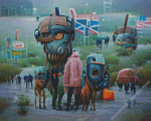 Simon Stalenhag Diamond Paintings