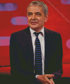 Actor Rowan Atkinson Diamond Paintings