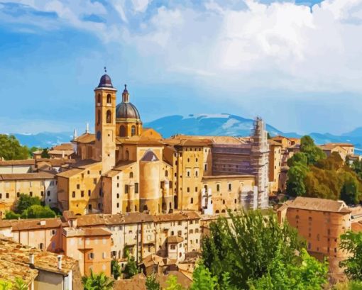 Urbino Panorama Diamond Paintings