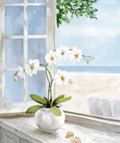 Flowers In Vase Diamond Paintings