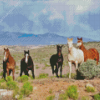 Wild Horses Diamond Paintings