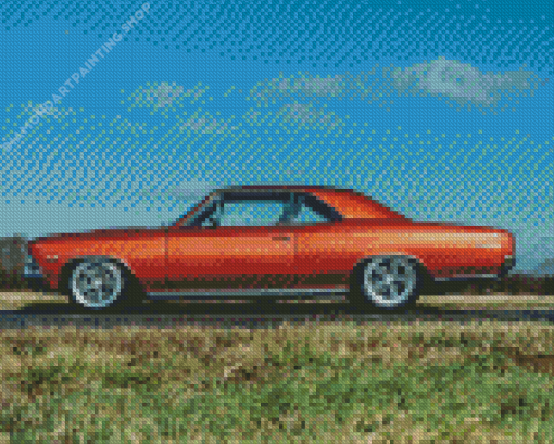 66 Chevrolet Chevelle Diamond Paintings