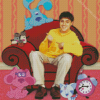 Blues Clues Cartoon Diamond Paintings