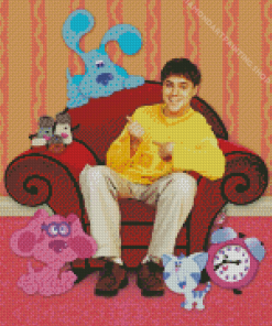 Blues Clues Cartoon Diamond Paintings