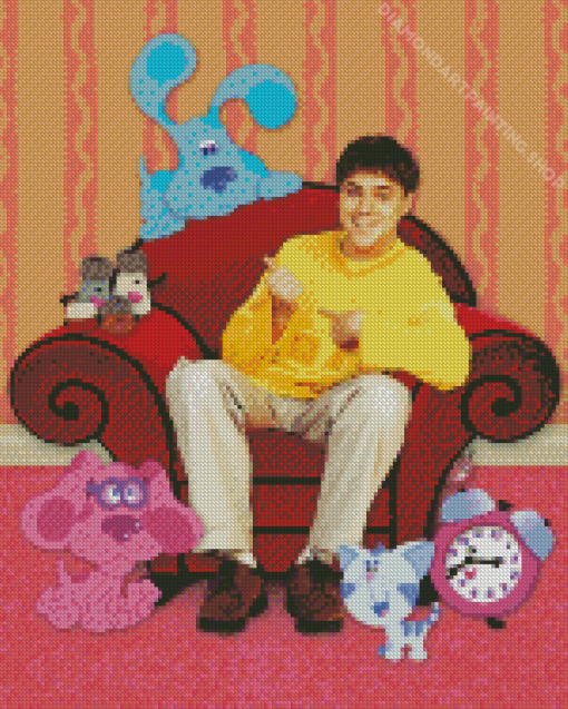 Blues Clues Cartoon Diamond Paintings