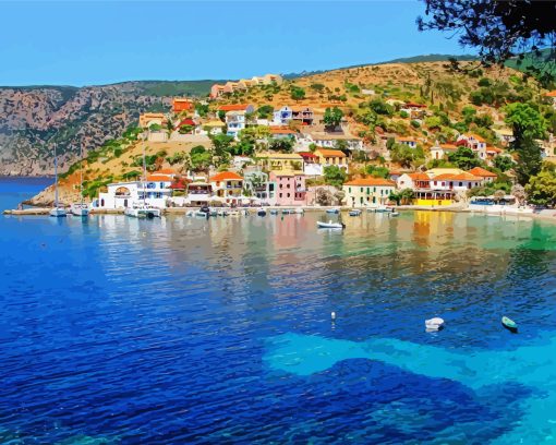 Cephalonia Island Diamond Paintings