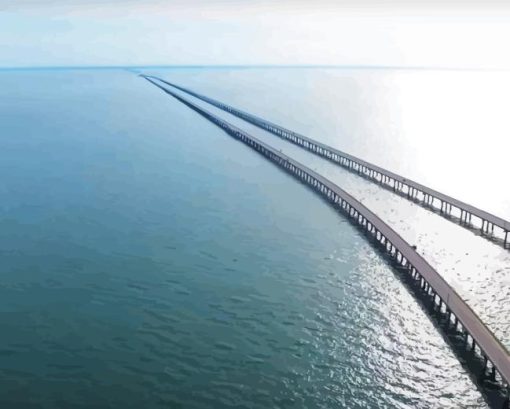 Chesapeake Bay Bridge Diamond Paintings