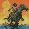 Conan The Barbarian Horse Diamond Paintings